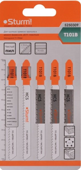 

Набор пильных полотен Sturm S-057383