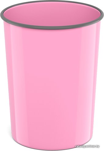 Корзина для бумаг Erich Krause Pastel 58453 (розовый)