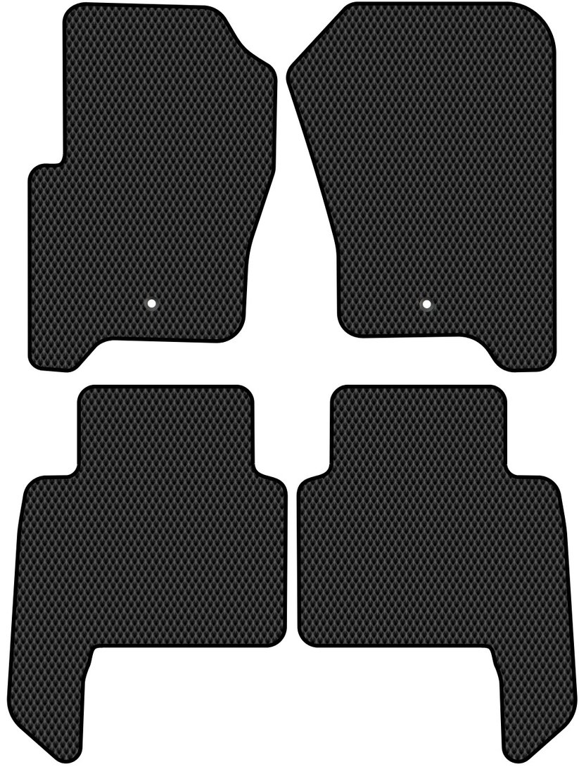 

Комплект ковриков для авто Alicosta Land Rover Range Rover Sport I (suv / L320) 2005 - 2013 (черный, ромб)