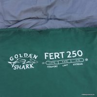 Спальный мешок GOLDEN SHARK Fert 250 (молния слева, зеленый)