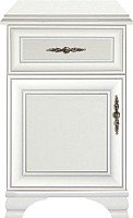 

Тумба Black Red White Kentaki S320-KOM1D1S/L (белый/белый)