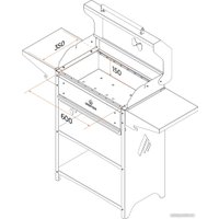 Мангал для дачи Gratar Family Optima BBQn FOBn 2001