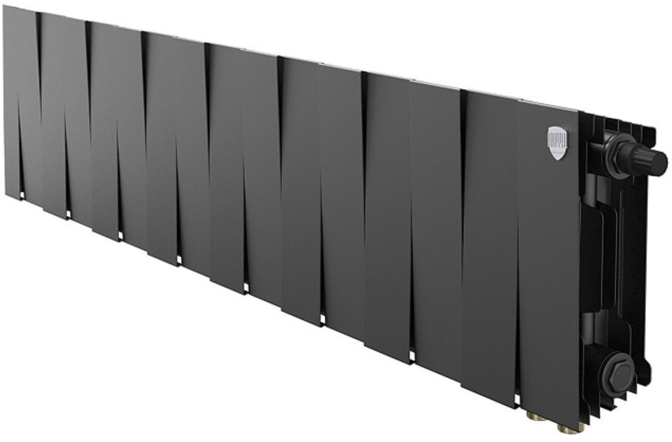 

Биметаллический радиатор Royal Thermo PianoForte 200 Noir Sable VDR (16 секций)