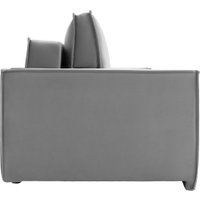 Диван Krones Цезарь 4 Lux (велюр темно-серый)