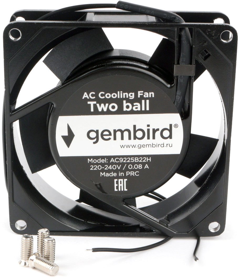 

Вентилятор для корпуса Gembird AC9225B22H