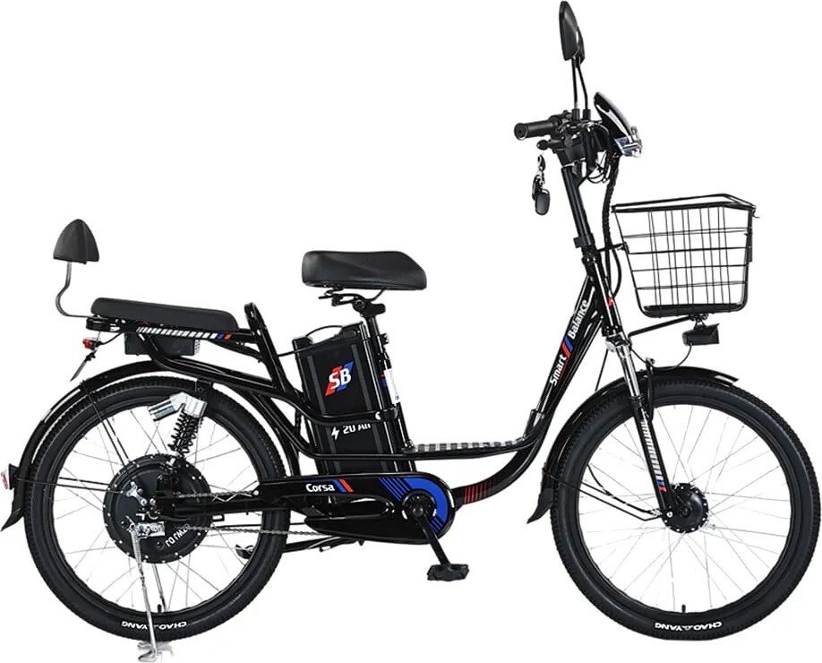 Электровелосипед Smart Balance Corsa 20 Ah (черный, разобранный)