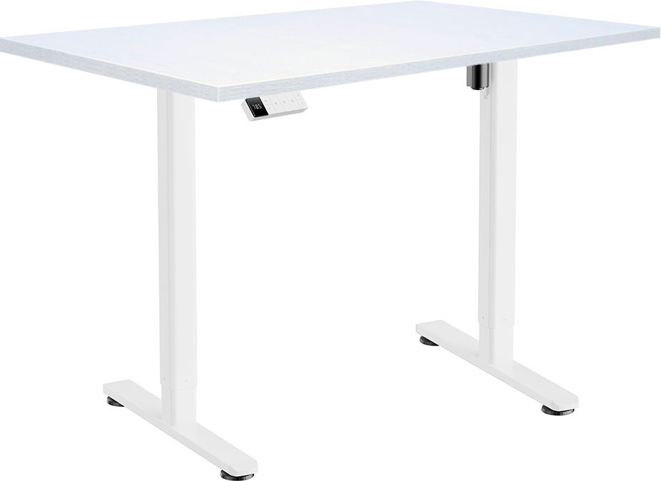 

Стол для работы стоя ErgoSmart Electric Desk Slim 1200х650х25 мм (ясень Тронхейм/белый)