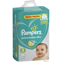 Подгузники Pampers Active Baby-Dry 3 Midi Mega Pack (152 шт)