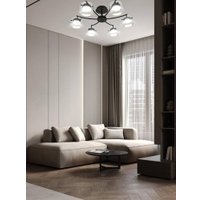 Люстра средней высоты Aitin Pro X80051/6 (черный)