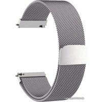 Браслет Rumi Milanese loop металлический 22 мм (серебристый)