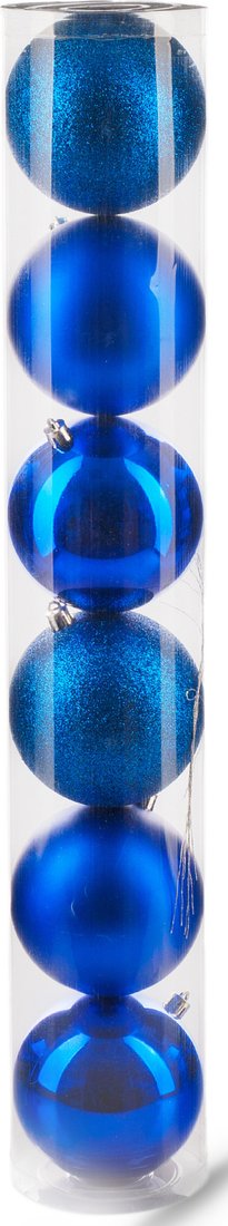 

Елочная игрушка Ausini VT25-04009-4 (синий, 6 шт)