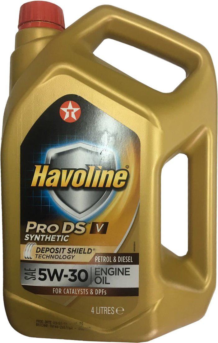 

Моторное масло Texaco Havoline ProDS V 5W-30 4л