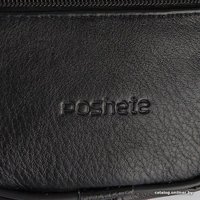 Мужская сумка Poshete 252-9950-BLK (черный)