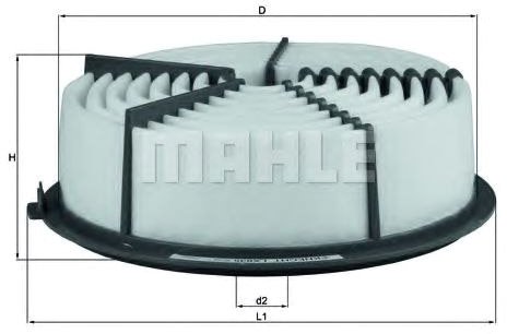 

Воздушный фильтр Mahle Knecht LX835