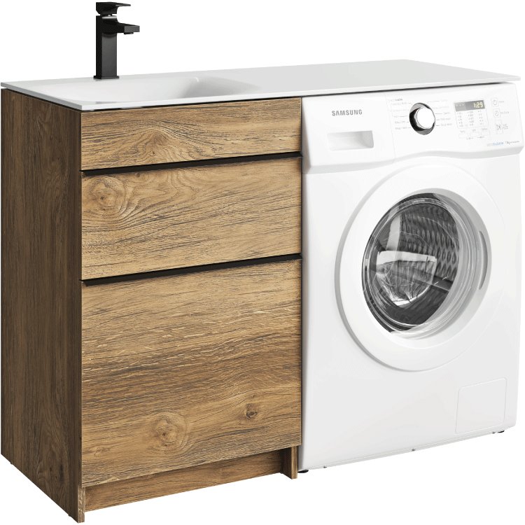 

Aqwella Тумба с умывальником Terra TER01052NDB L + Forma 115 FOR.11.04.D-L