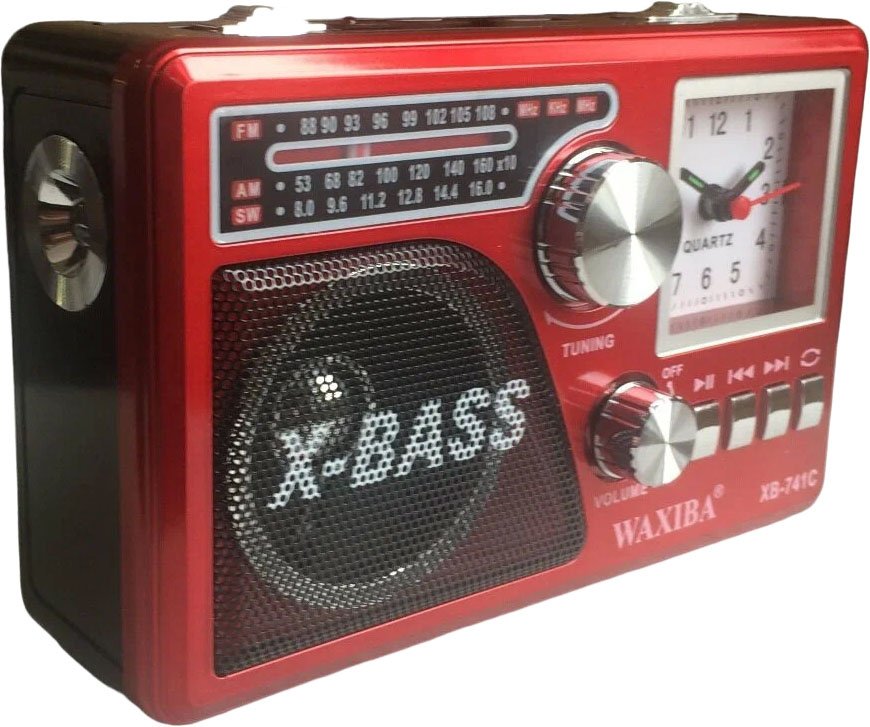 

Радиоприемник Waxiba XB-741C (красный)