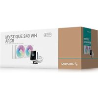 Система жидкостного охлаждения для процессора DeepCool Mystique 240 WH ARGB R-LX240-WHDSNMCP-G-1