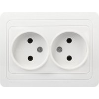 Розетка Smart Buy SBE-02w-10-S2-N-c (белый)