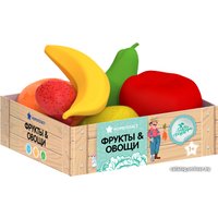 Набор игрушечных продуктов Нордпласт Фрукты в ящике 433/2