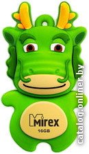 USB Flash Mirex DRAGON GREEN 16GB (13600-KIDGDR16)