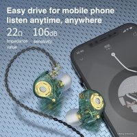 Наушники TRN MT1 Pro (черный, с микрофоном)