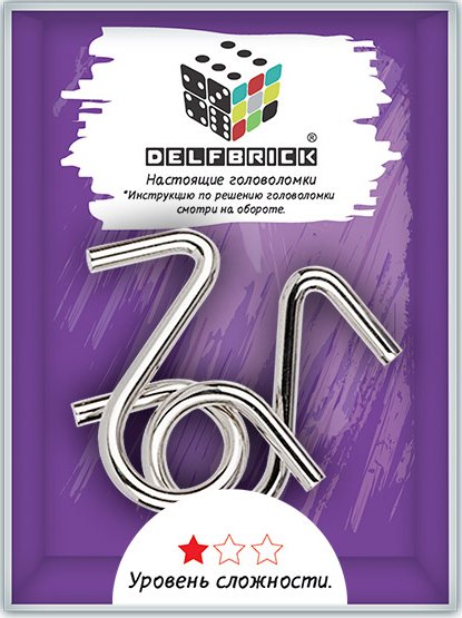

Головоломка Delfbrick Петельки 5 DLM-14