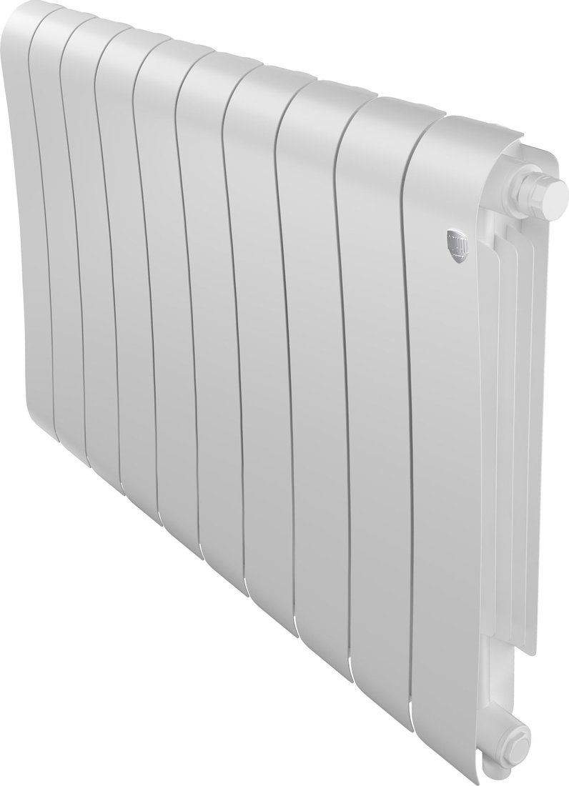 

Биметаллический радиатор Royal Thermo Infinity 500 Bianco Traffico VR80 - 10 секций