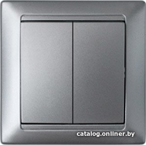 Выключатель Bylectrica Стиль С5 10-803 (серебристый)