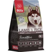 Сухой корм для собак Blitz Adult Lamb & Rice All Breeds (для всех пород с ягненком и рисом) 1.8 кг