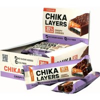 Протеиновый батончик Chikalab Chika Layers (60 г, хрустящее печенье с двойным шоколадом)