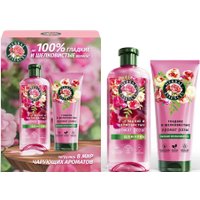 Подарочный набор Herbal Essences Гладкие и шелковистые Аромат Розы (шампунь 250 мл + бальзам 180 мл)