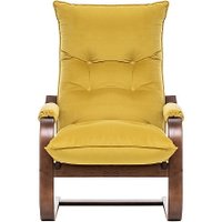 Кресло-качалка Импэкс Leset Оливер (орех текстура/V 28)