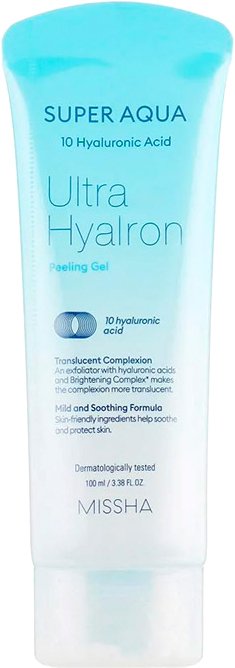 

Missha Пилинг для лица Super Aqua Ultra Hyalron Peeling Gel (100 мл)