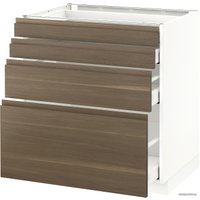 Шкаф напольный Ikea Метод/Максимера 892.385.55