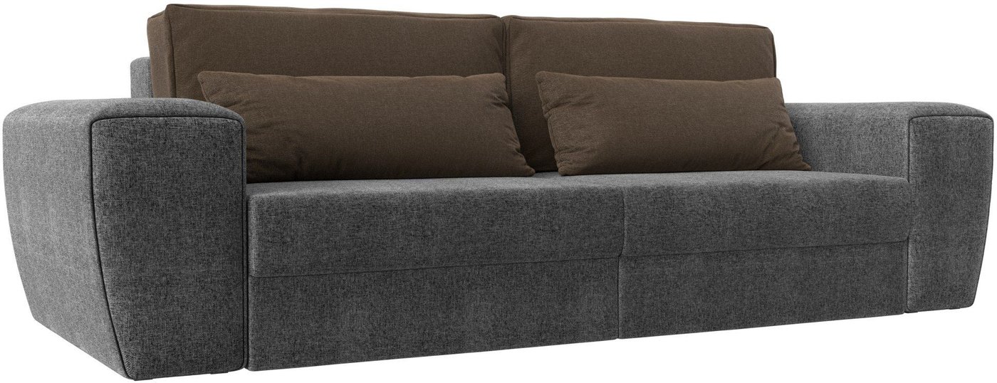 

Диван Лига диванов Лига-008 118657 (рогожка серый/серый/коричневый/коричневый)