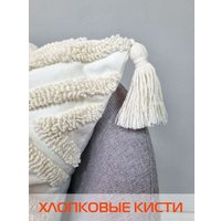 Чехол на подушку Matex Tufted ALEX-008 (бежевый нейтральный)