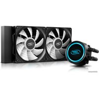 Жидкостное охлаждение для процессора DeepCool GAMMAXX L240T Blue DP-H12RF-GL240TB