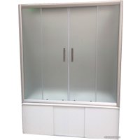 Стеклянная шторка для ванны Coliseum F-003-170 (матовое стекло)