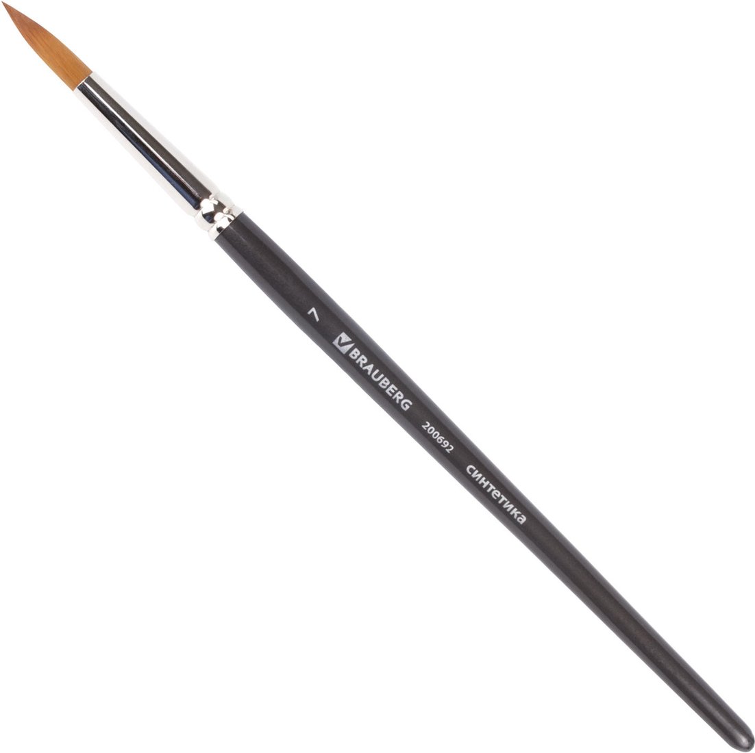 

Кисть для рисования BRAUBERG Art Classic №7 200692 (круглая)