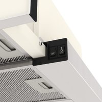 Кухонная вытяжка Elikor Интегра Glass 60Н-400-В2Д (нержавеющая сталь/бежевый)