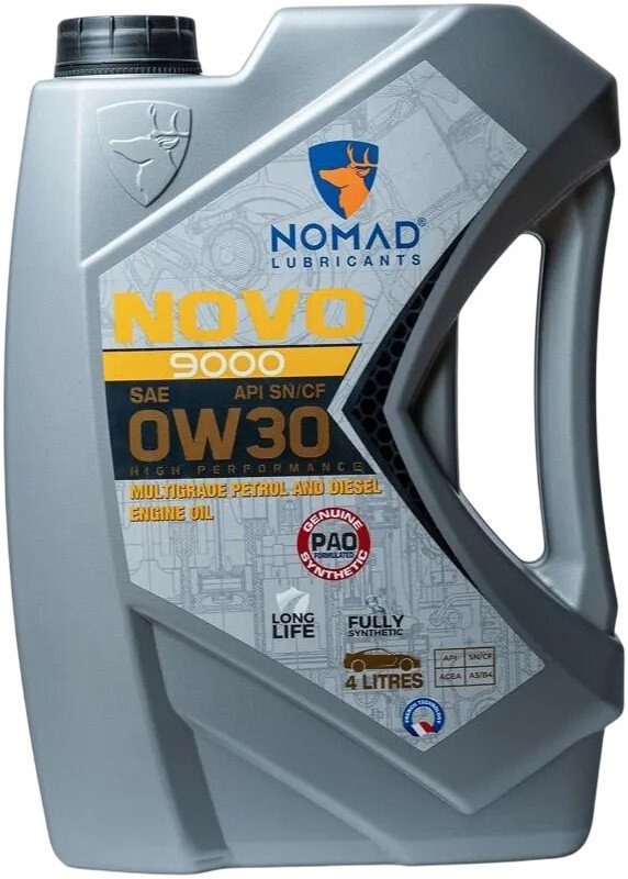 Моторное масло Nomad Novo 9000 0W-30 4л