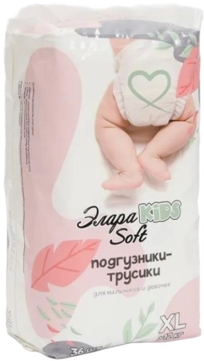 

Трусики-подгузники Элара Kids Soft XL (36 шт)