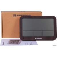 Настольные часы Bresser MyTime MC LCD (коричневый)