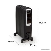 Масляный радиатор Klarstein Thermaxx Noir (черный)