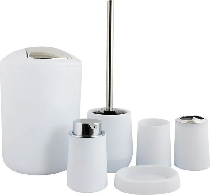 

Набор аксессуаров для ванной Saniteco 6499002888B (белый)