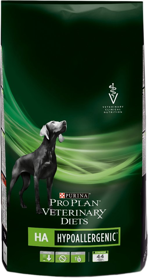 

Сухой корм для собак Pro Plan Veterinary Diets HA Hypoallergenic 3 кг