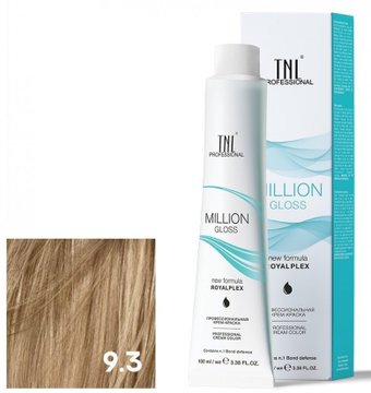Крем-краска для волос TNL Professional Million Gloss 9.3 100 мл