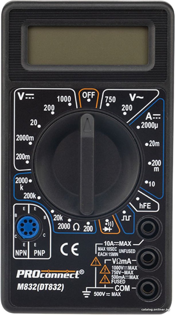 Мультиметр PROconnect M832 (DT832)