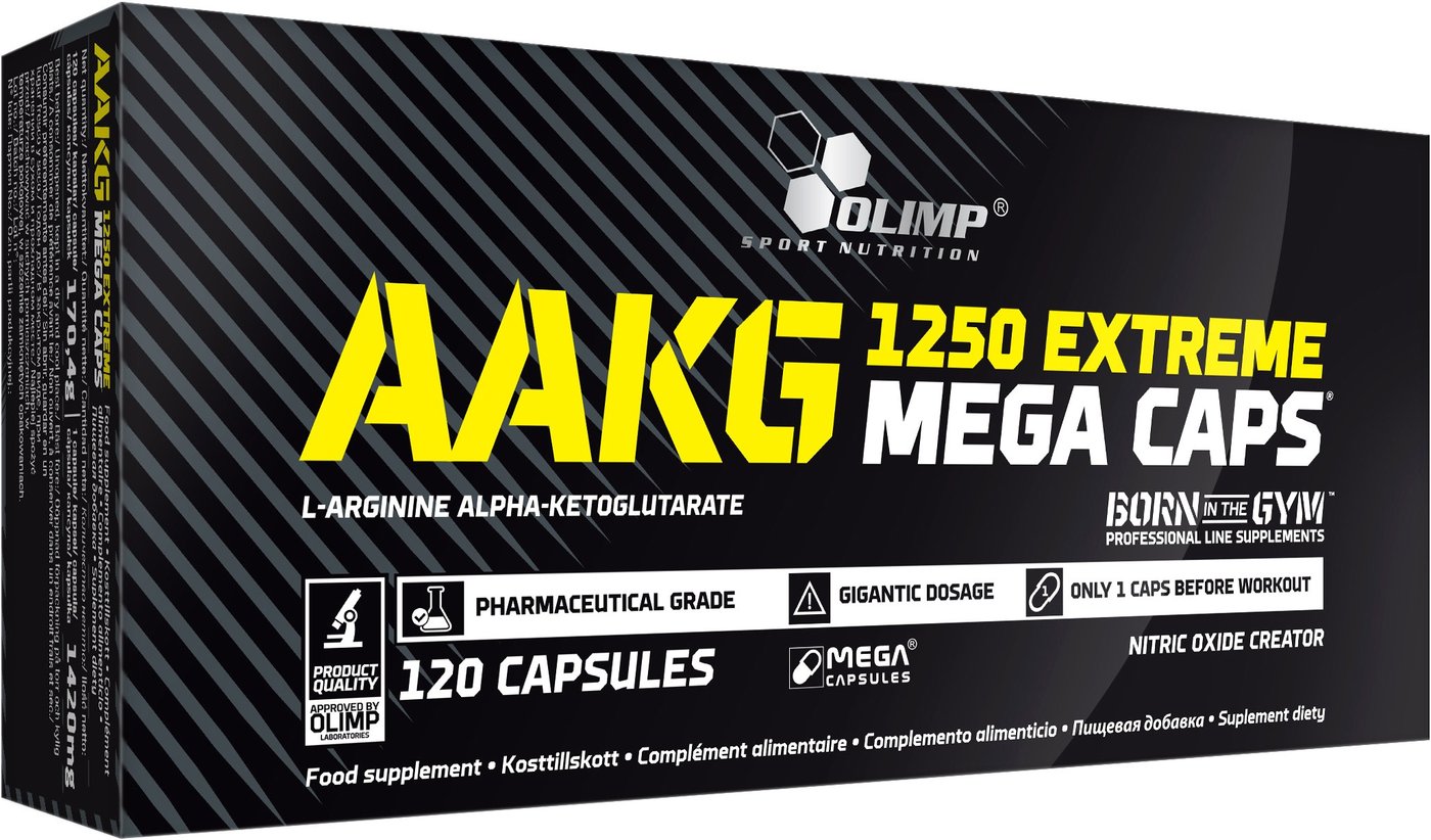 

AAKG Olimp AAKG Extreme 1250 Mega Caps (120 капсул)