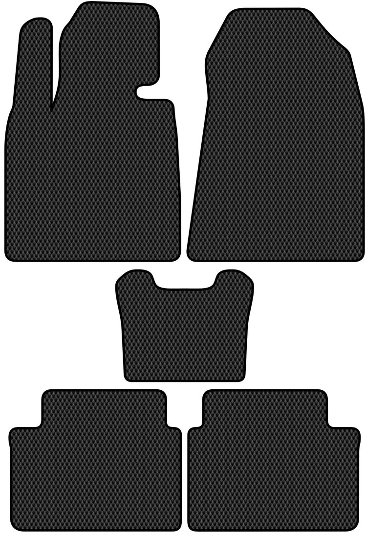 

Комплект ковриков для авто Alicosta Changan UNI-V I (седан) 2021 - Н.В. (черный, ромб)